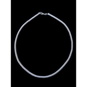 Vintage Sterling Silver Snake Necklace  5mm 18" Long 925